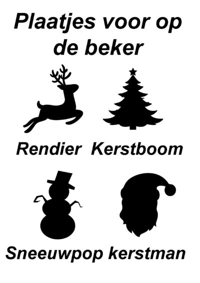 kinderservies met naam kerst - Afbeelding 6