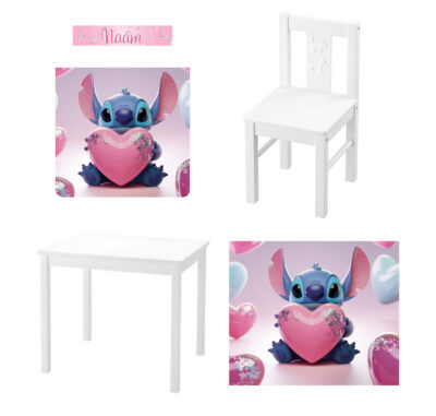 Tafel en stoeltje stitch